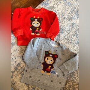 Toddler Bear sweatshirts 3t